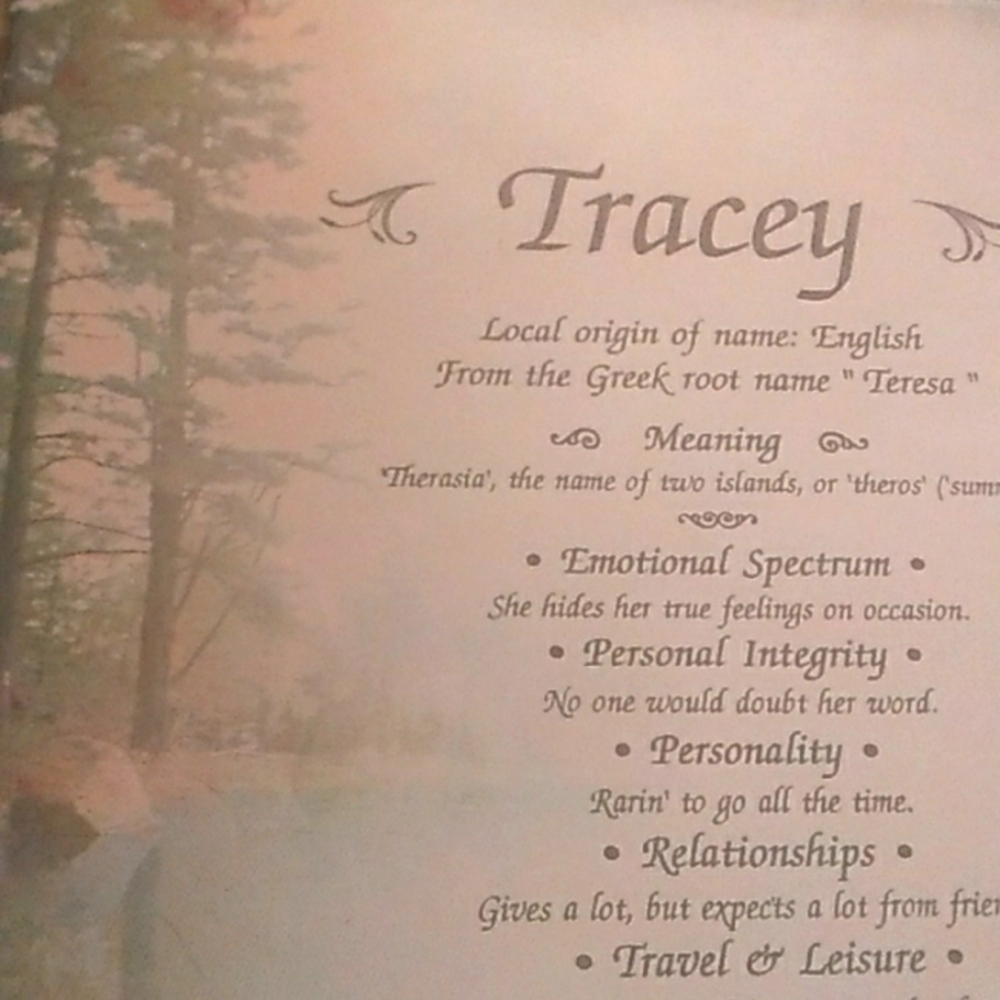 Tracey (Name)